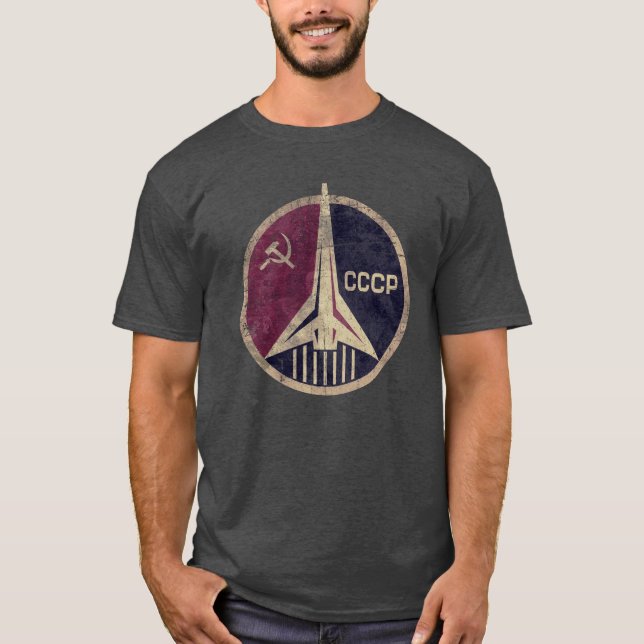 Camiseta CCCP Rocket Emblem (Anverso)