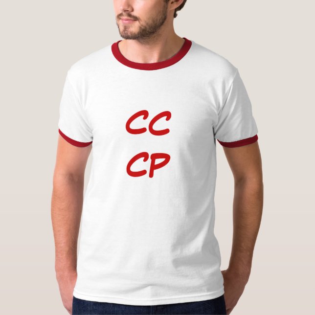 CAMISETA CCCP SSSR URSS (Anverso)