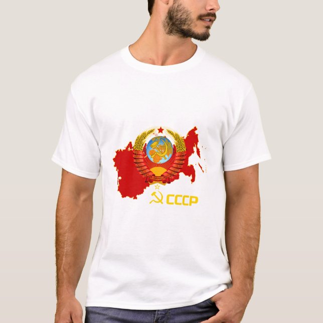 Camiseta CCCP - Unión Soviética (Anverso)