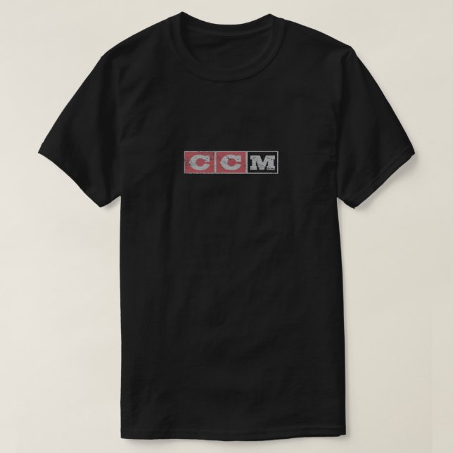 Camiseta CCM logo Fitted Scoop (Diseño del anverso)