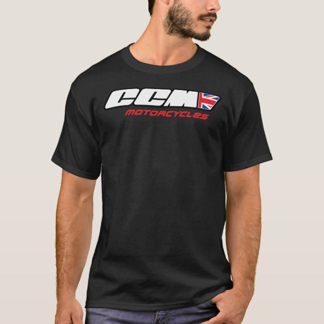 Camiseta CCM Motorcycles British Logo  Classic T-Shirt (Anverso)