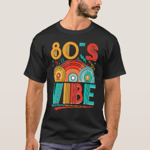 Camiseta CD ambiente de los 80 música de los 80  Generación