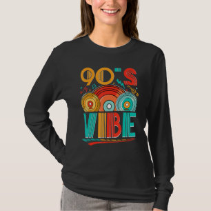 Camiseta CD ambiente de los 90 Música de los 90 Generación