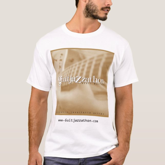 Camiseta CD de Guitjazzathon (Anverso)