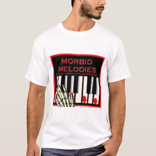Camiseta CD del logotipo de las melodías mórbida
