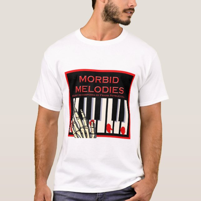 Camiseta CD del logotipo de las melodías mórbidas (Anverso)