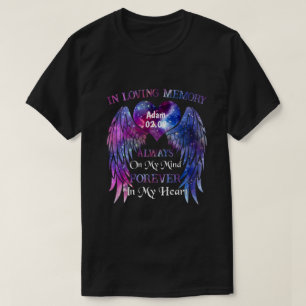 Camiseta CD personalizado en memoria amorosa siempre en mi 
