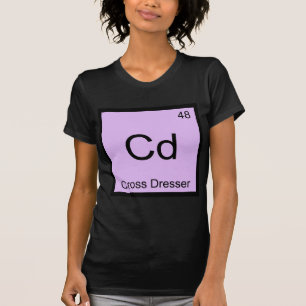 Camiseta Cd - Tee de símbolo de elemento de química de ve
