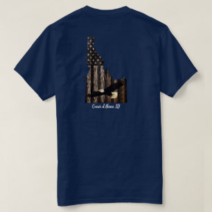 Camiseta CDA - MADERA BURLANTE DE Águila DE BALD - BLK PATR