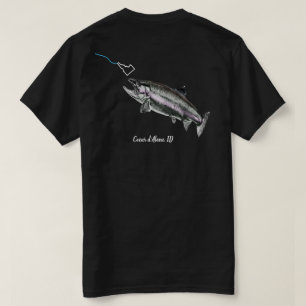 CAMISETA CDA STEELHEAD - AQUÍ PESCADO PESQUERO - CAMINANDO 