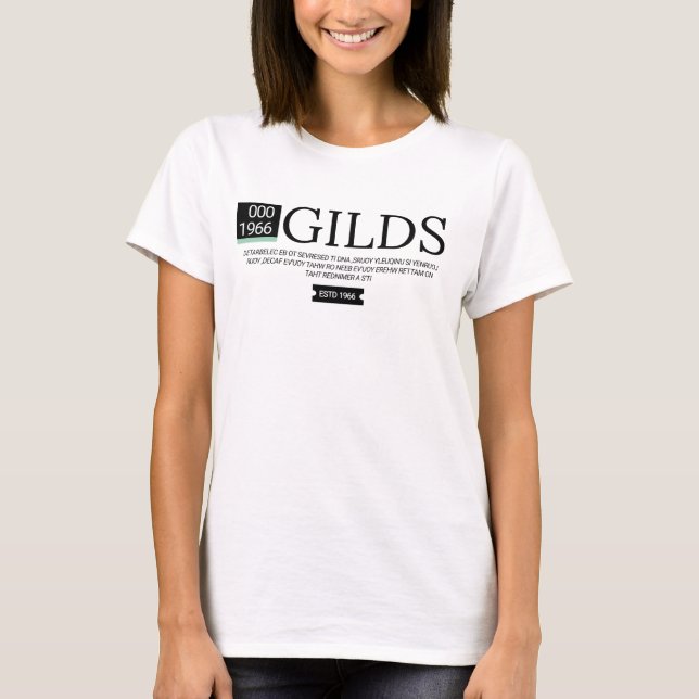 Camiseta CDgilds1966 (Anverso)