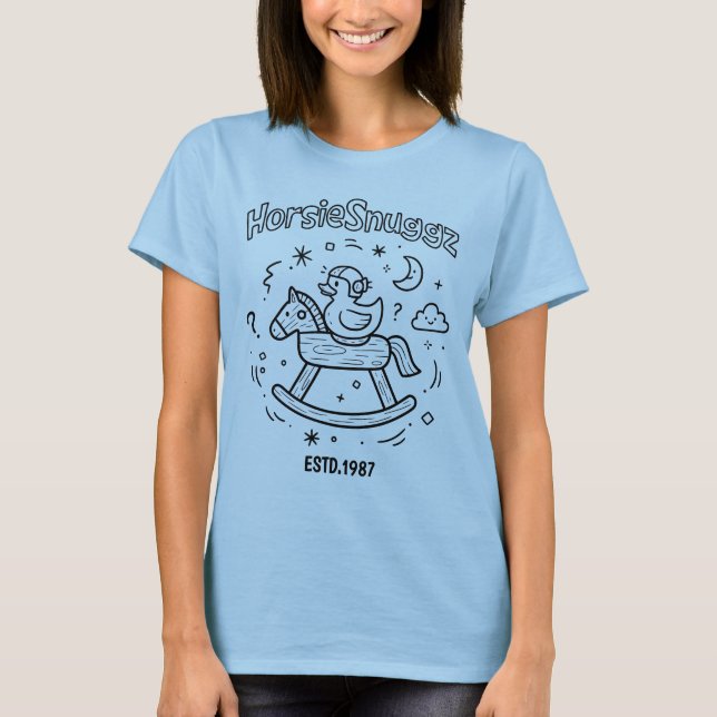 Camiseta CDhorsiesnuggz (Anverso)