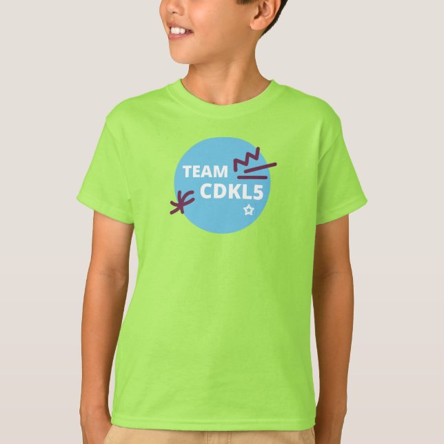 Camiseta CDKL5 de Circle Team (Anverso)