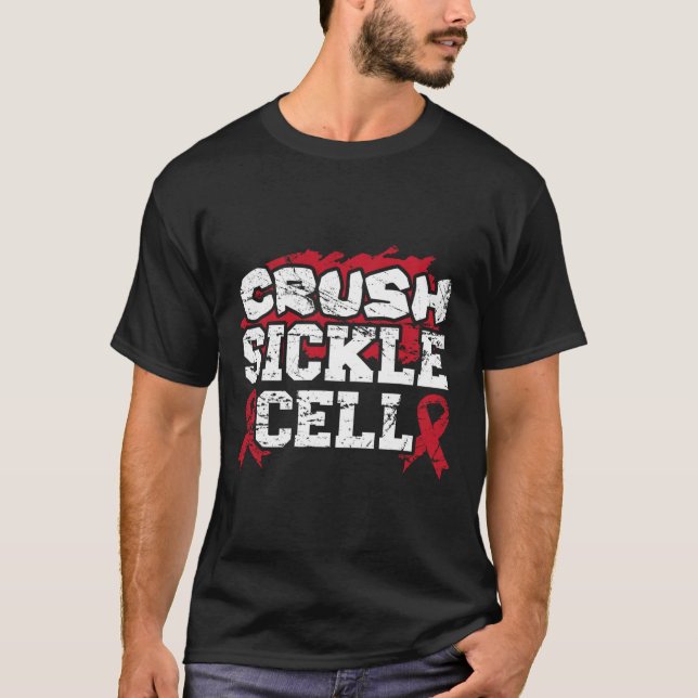 Camiseta Ce de anemia por alteración de la sangre del guerr (Anverso)