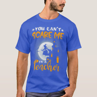 Camiseta Cebada de diseño de Halloween con miedo para mujer