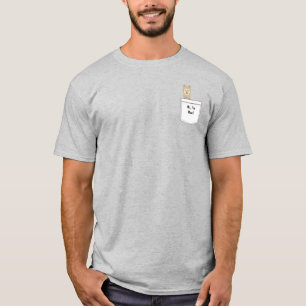 Camiseta Cebada llamada en un bolsillo con nombre!