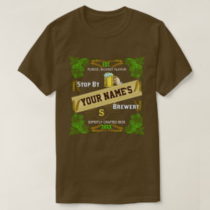 Camiseta Cebada personalizada cervecería Guay de los salto