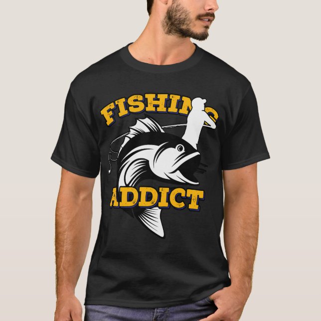Camiseta Cebado de anzuelo naranja de GRV (Anverso)