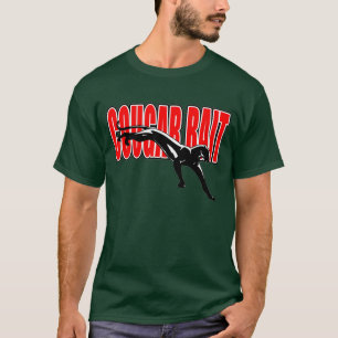 Camiseta Cebo del puma. Diseño de la diversión. No lo tome