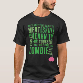 Camiseta Cebo del zombi (carne oscura)
