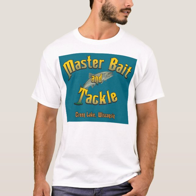Camiseta Cebo y trastos principales (Anverso)