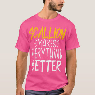 Camiseta Cebolla de Cebolleta Hace que Todo Sea Mejor Vege
