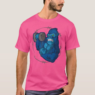 Camiseta Cebolla de Levantamiento de peso de gorila