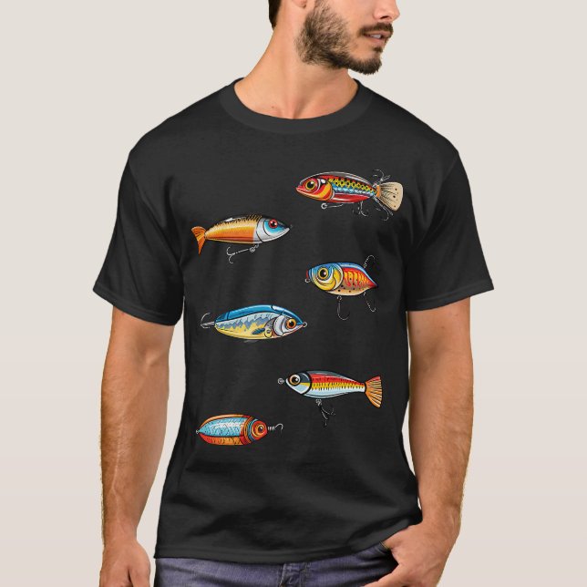 Camiseta Cebos de Pesca (Anverso)