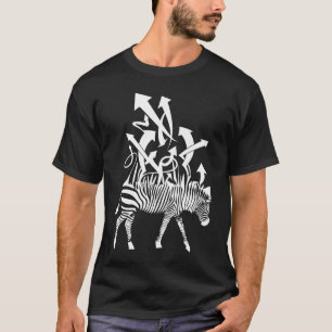 Camiseta Cebra-blanco-para-oscuro-camisetas
