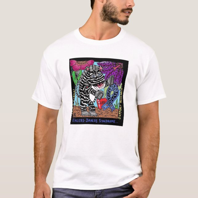 Camiseta Cebra-Cinta 02 del EDS (Anverso)