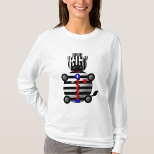 Camiseta Cebra con Cremallera