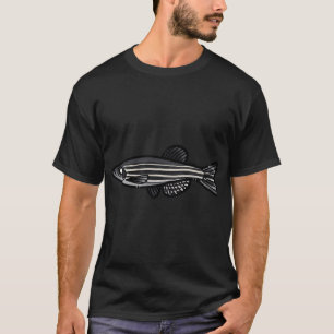 Camiseta Cebra Danio (Negro)