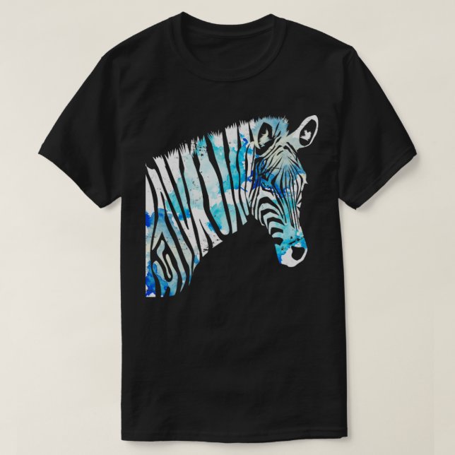 Camiseta Cebra de Safari Africa Animal Zoo Keeper (Diseño del anverso)