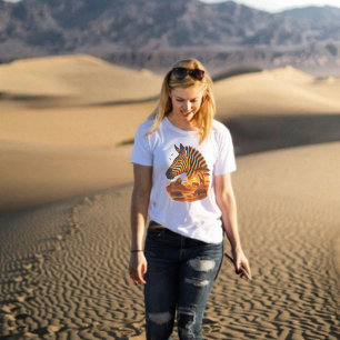 Camiseta Cebra de Safari Africano