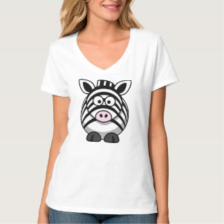 Camiseta Cebra del dibujo animado