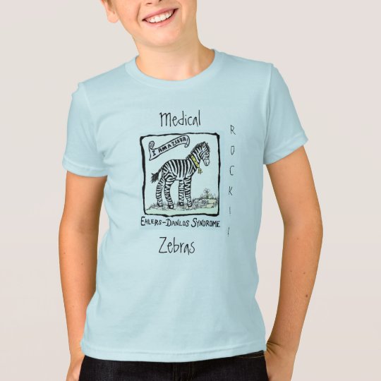 Camiseta ¡Cebra-EDS, médico, cebras, ROCA!!