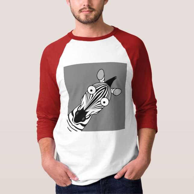 CAMISETA CEBRA FELIZ (Anverso)