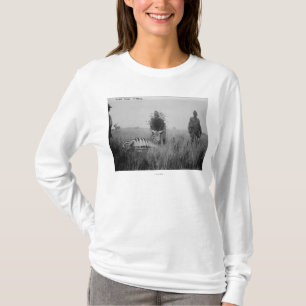 Camiseta Cebra matada por los naturales en la fotografía d