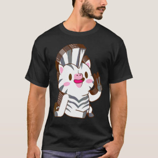 Camiseta Cebra Multilayer Paz Relajada Monada Estética