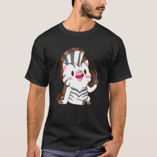 Camiseta Cebra Multilayer Paz Relajada Monada Estética