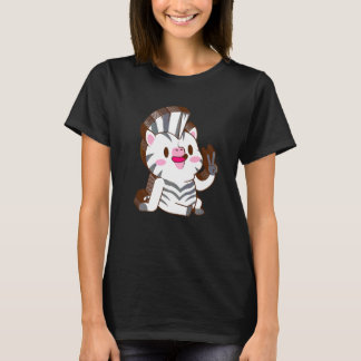 Camiseta Cebra Multilayer Paz Relajada Monada Estética