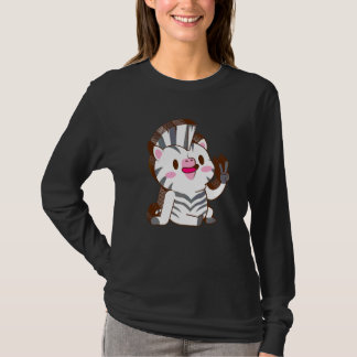 Camiseta Cebra Multilayer Paz Relajada Monada Estética