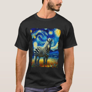 Camiseta Cebra Noche Estrellada Cebra