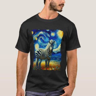 Camiseta Cebra Noche Estrellada Cebra