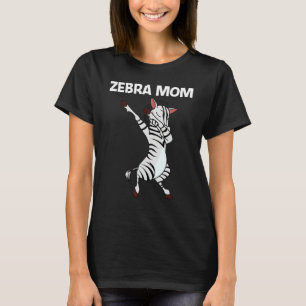 Camiseta Cebra Para Mamá Madre Africana Zoológico Animal
