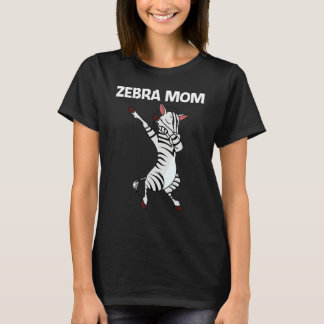 Camiseta Cebra Para Mamá Madre Africana Zoológico Animal