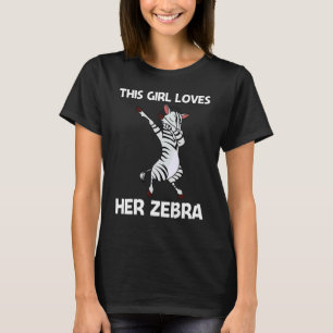 Camiseta Cebra para niñas niños animal africano zoológico