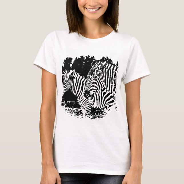 Camiseta cebras (Anverso)