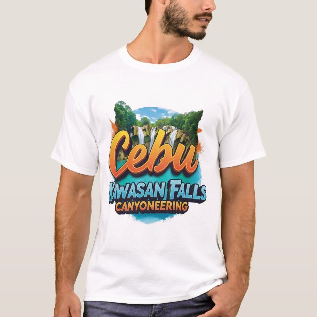 CAMISETA CEBU KAWASAN SALTOS CANYONEERING (Anverso)