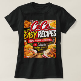 Camiseta Cece Easy Recipe